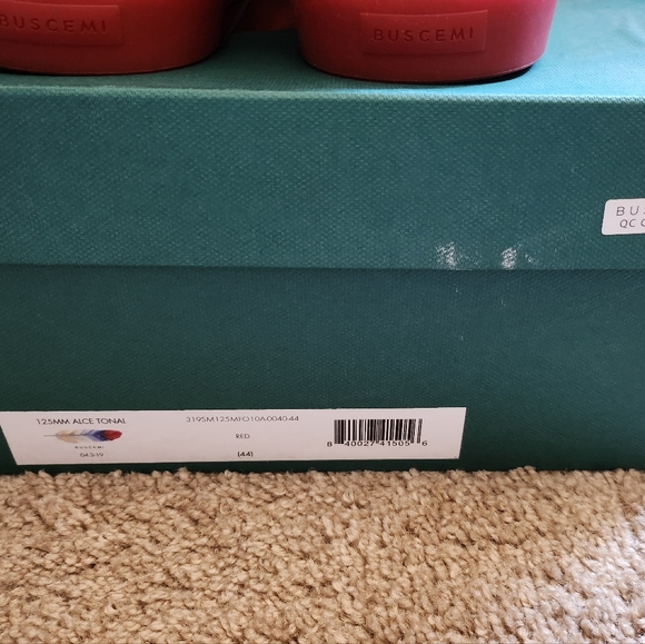 Buscemi 125MM Alce Tonal Red main image 6